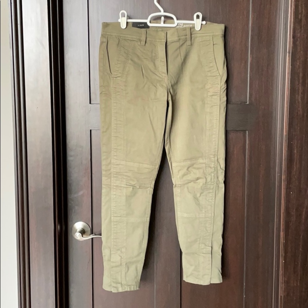 J CREW Olive Chino Pants
